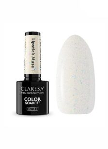 CLARESA LAKIER HYBRYDOWY Lipstick Muse 1 mleczny z drobinkami, 5g