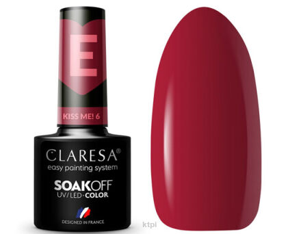 Claresa Lakier Hybrydowy 6 Kiss Me 5 ml