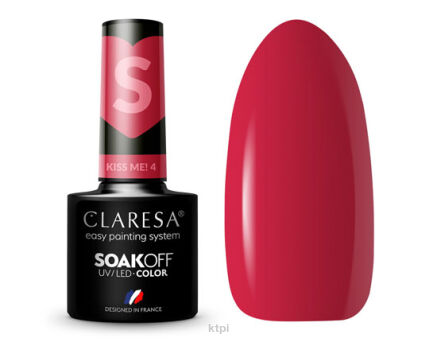 Claresa Lakier Hybrydowy 4 Kiss Me 5 ml