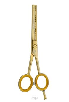 TOPHILL Degażówki fryzjerskie PASTEL GOLD 5,5