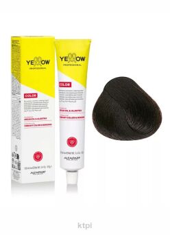 Yellow Professional Alfaparf  Color Permanent farba do włosów KOLOR 5.3 100 ml