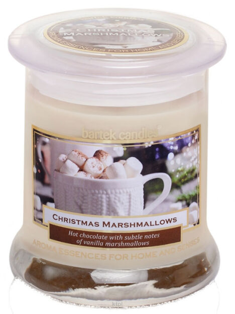 Bartek Candles Christmas Marshmallows Świeca Zapachowa 260 g