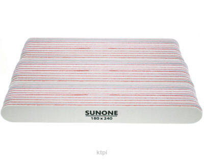 Sunone Pilnik biały prosty 180/240 100 sztuk