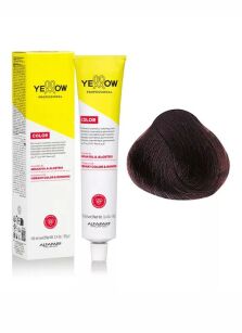 Yellow Professional Alfaparf  Color Permanent farba do włosów KOLOR 6.53 100 ml