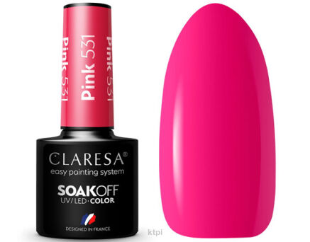 Claresa Lakier Hybrydowy 531 Pink 5 ml