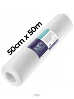 Podkład medyczny flizelinowy jednorazowy biały 50cm x 50 cm