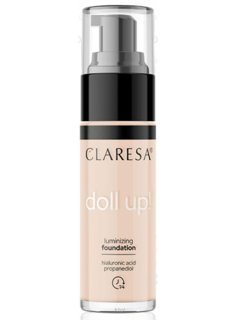 Claresa Doll Up! Podkład Rozświetlający 04 30ml