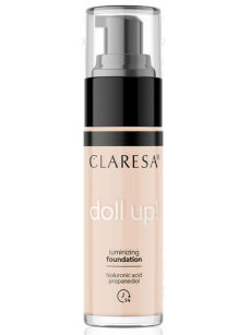 Claresa Doll Up! Podkład Rozświetlający 04 30ml