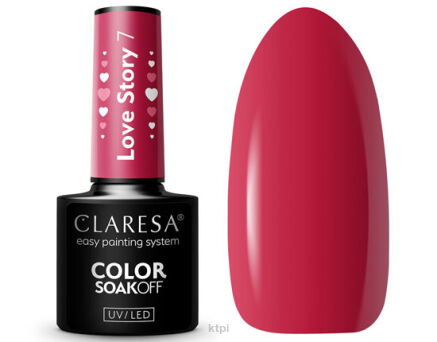 Claresa Lakier Hybrydowy 7 Love Story 5 ml