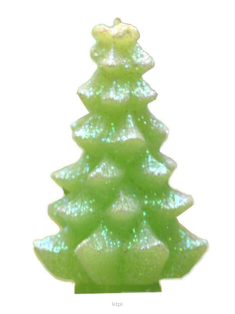 Bartek Candles Xmas Choinka Ośnieżona Świeca Dekoracyjna