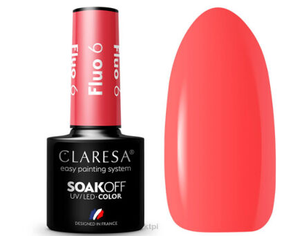 Claresa Lakier Hybrydowy 6 Fluo 5 ml