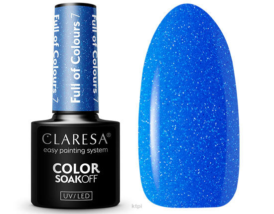 Claresa Lakier Hybrydowy 7 Full of Colours 5 ml