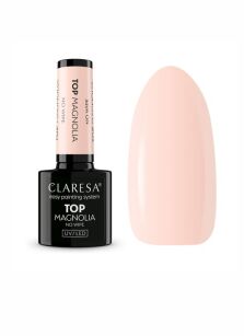 Claresa Top No Wipe Magnolia 5ml top hybrydowy z efektem magnolii