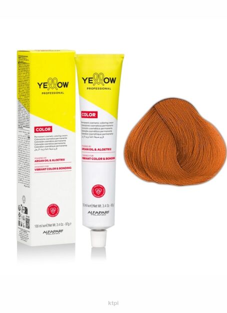 Yellow Professional Alfaparf Color Permanent farba do włosów KOLOR 8.44+ 100 ml