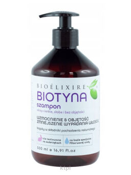 Bioelixire Z Biotyną Szampon Objętość 500 ml