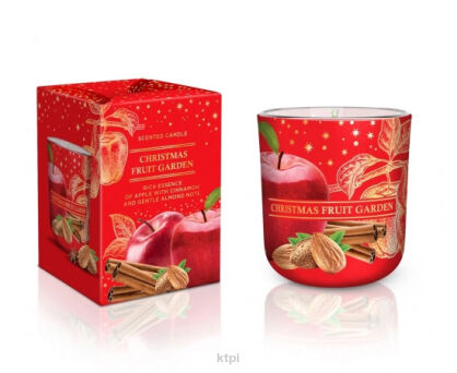 Bartek Candles Świeczka Apple with cinnamon 150g