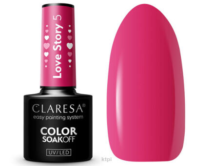 Claresa Lakier Hybrydowy 5 Love Story 5 ml