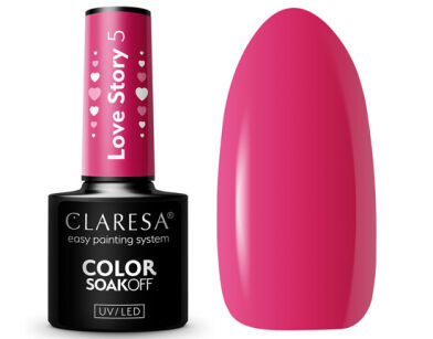 Claresa Lakier Hybrydowy 5 Love Story 5 ml