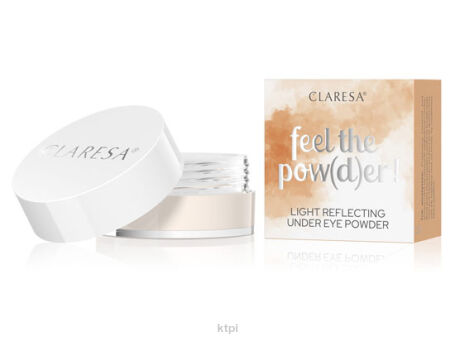 Claresa Puder pod oczy Rozświetlający 02 Beige