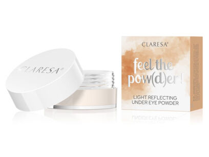 Claresa Puder pod oczy Rozświetlający 02 Beige