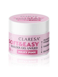 Claresa Soft&Easy Żel Budujący Milky Pink 12g
