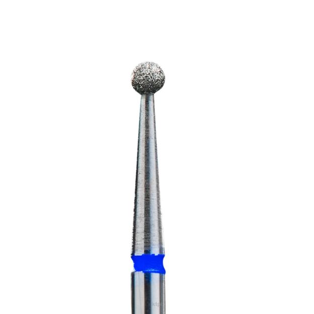 STALEKS PRO frez diamentowa kulka niebieska FA01B025 2,5 mm