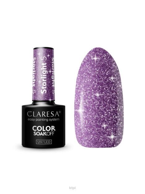 Claresa Lakier Hybrydowy UV/LED Starlight 5 5 g
