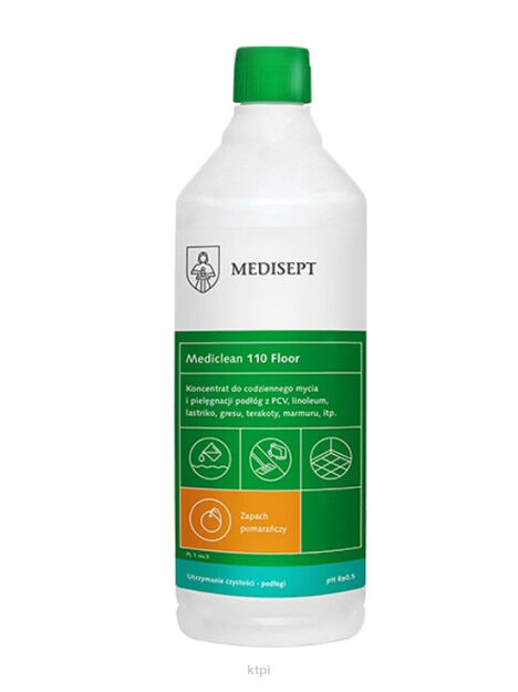Mediclean Płyn Do Podłóg Mc 110 Pomarańcz. 1l