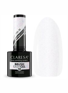 Claresa Brush Easy Gel żel do paznokci w butelce kolor 10 5 ml
