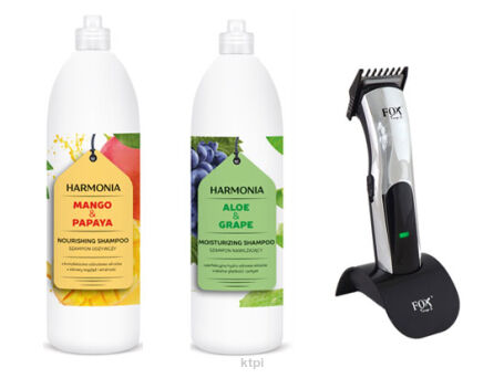 Fox Tango S Trymer + Szampon Harmonia Aloes Mango