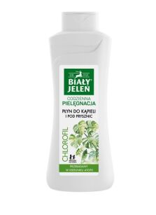 BIAŁY JELEŃ płyn do kąpieli i pod prysznic chlorofil 750 ml