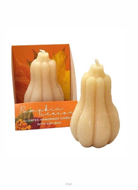 Bartek Candles Pumpkin Season Dynia Żebrowana Świeca Figurka 90 g