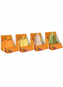 Bartek Candles Pumpkin Season Dynia Żebrowana Świeca Figurka 90 g