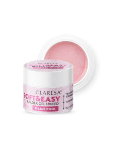 Claresa Soft & Easy Żel Budujący Glam Pink 45 g