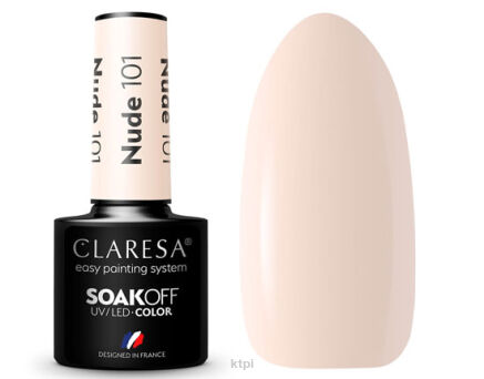 Claresa Lakier Hybrydowy 101 Nude 5 ml