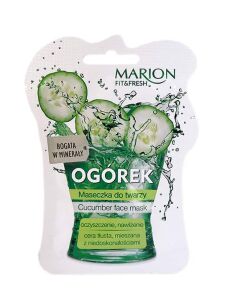 Marion Fit&Fresh Maseczka Do Twarzy Z Ogórkiem