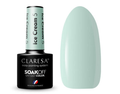 Claresa Lakier Hybrydowy 5 Ice Cream 5 ml