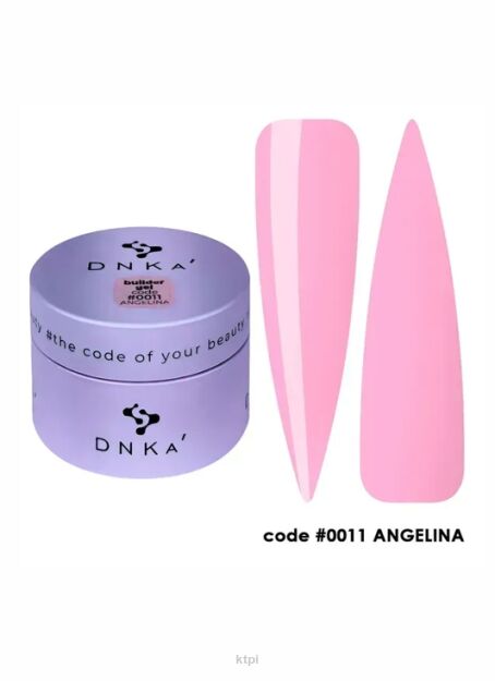 DNKA Żel budujący  kolor 0011 angelina 30g