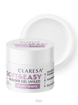 Claresa Soft Easy Żel Budujący Milky White 12 g