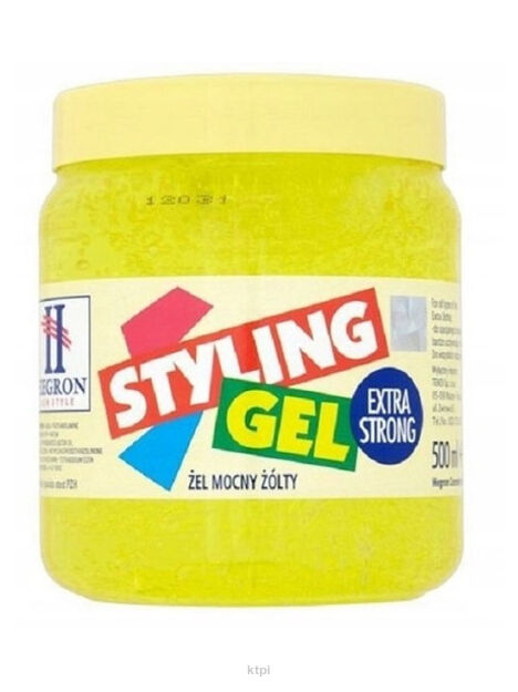 Hegron Styling gel Extra strong żel do włosów 500