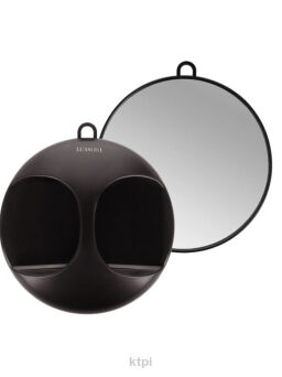 Lussoni Lustro fryzjerskie okrągłe z uchwytem 29cm