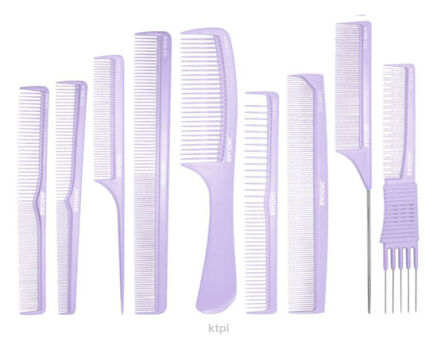 Jaguar Zestaw grzebieni Lavender 9 sztuk