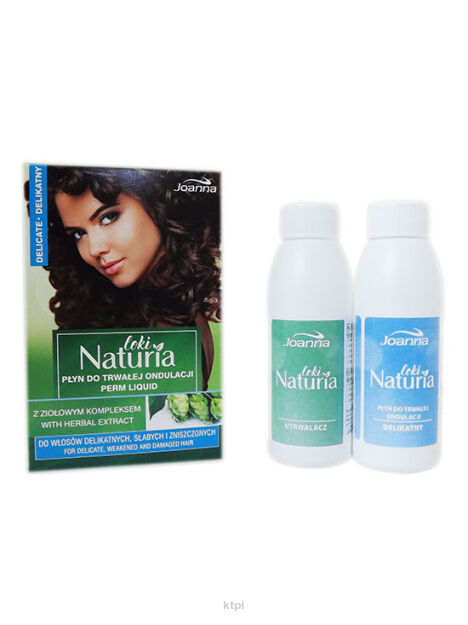 Joanna Naturia Loki Trwała Włosy Delikatne 2x75ml