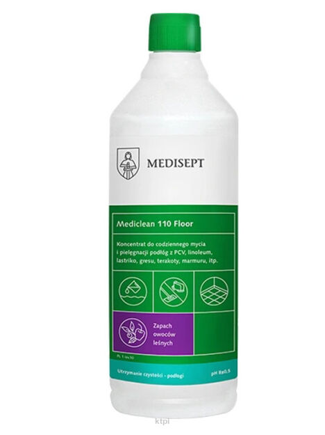 Mediclean Płyn Do Podłóg Mc 110 Owoce Leśne 1l
