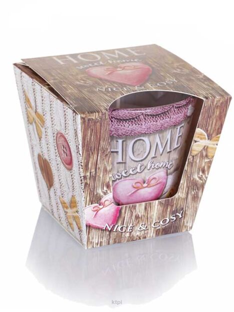 Bartek Candles Home Sweet Home Nice & Cosy Świeca 115 g