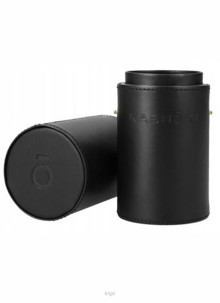 KASHŌKI Tuba Etui na Pędzle do Makijażu Czarna 10-18 Pędzli
