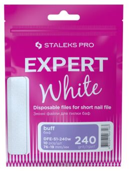 STALEKS PRO nakładki wymienne do pilnika proste buffer DFE-51-240