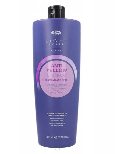 Lisap Szampon do włosów blond Anti Yellow 1000 ml