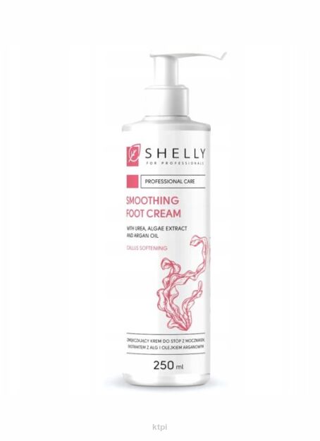 Shelly Krem Zmiękczający do Nóg Mocznik, Algi, Olej Arganowy 250 ml