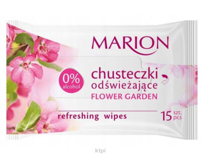 Marion Chusteczki odświeżające flower garden 15szt